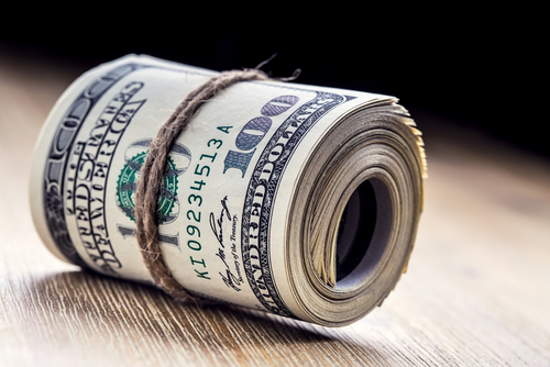 Roll of dollars